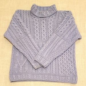 Carraig Donn Roll Neck Merino Wool Sweater